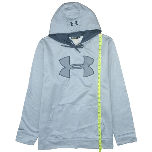 Under Armour Men's Grey XL Pullover Hoodie Loose Fit Fleece