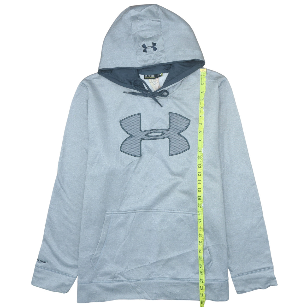 Under Armour Men's Grey XL Pullover Hoodie Loose Fit Fleece