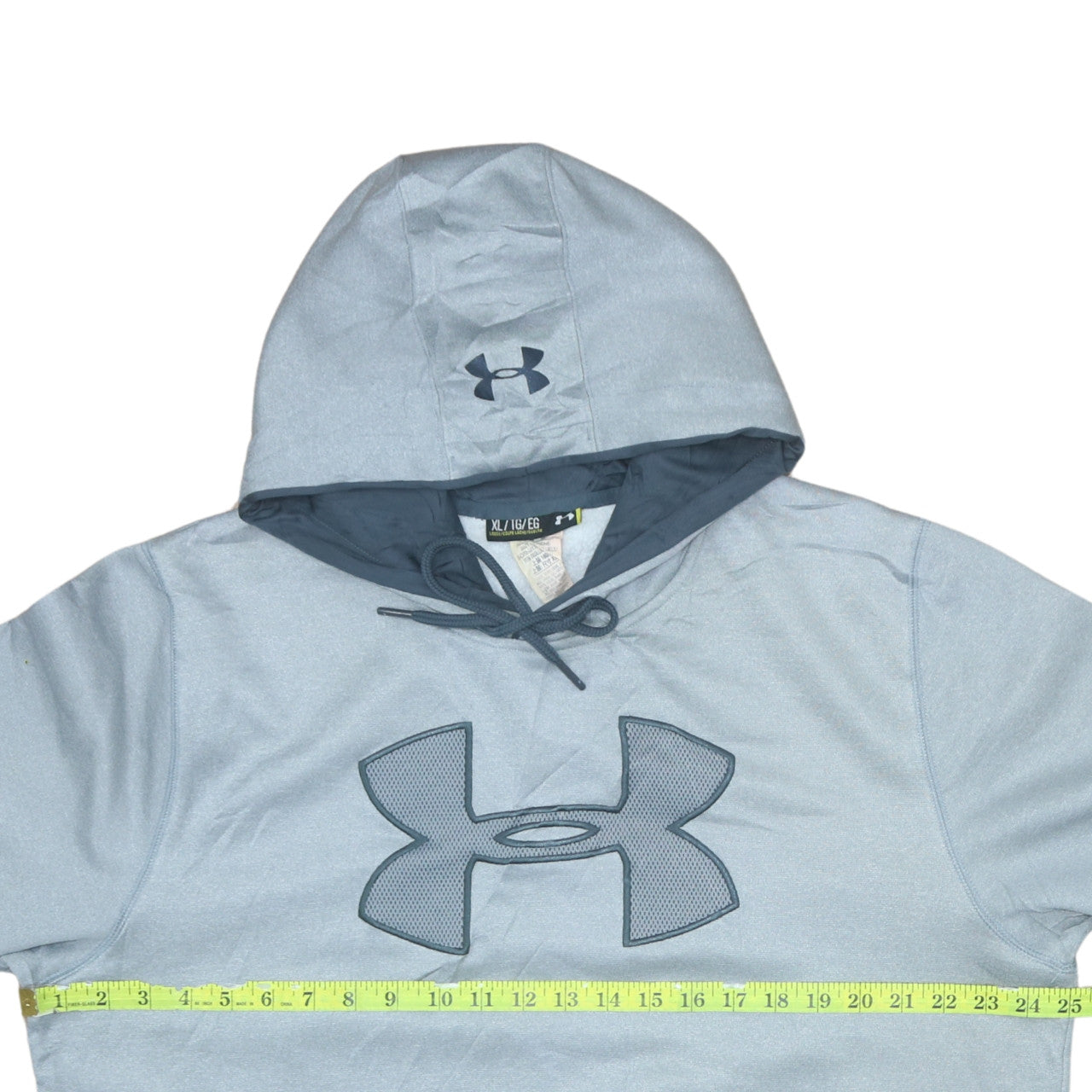 Under Armour Men's Grey XL Pullover Hoodie Loose Fit Fleece