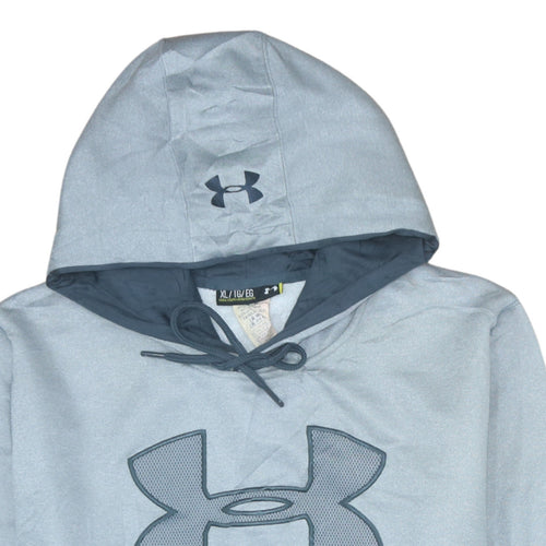 Under Armour Men's Grey XL Pullover Hoodie Loose Fit Fleece