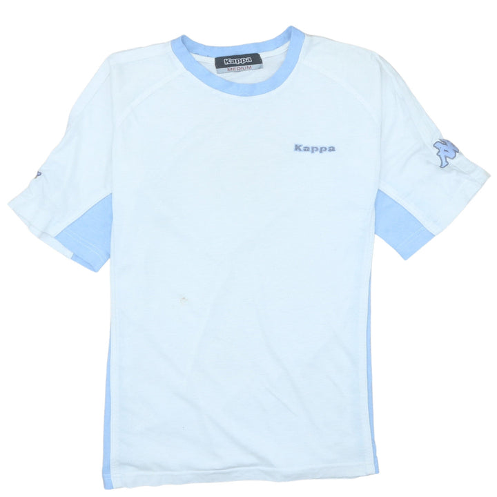 Kappa Men’s Light Blue Crew Neck Short Sleeve Cotton T-Shirt Medium