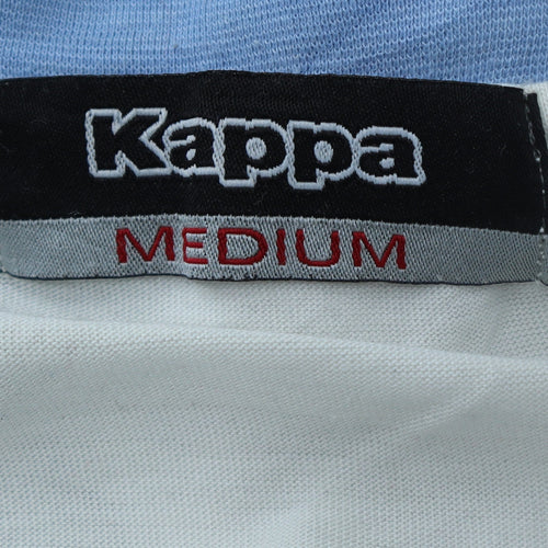 Kappa Men’s Light Blue Crew Neck Short Sleeve Cotton T-Shirt Medium