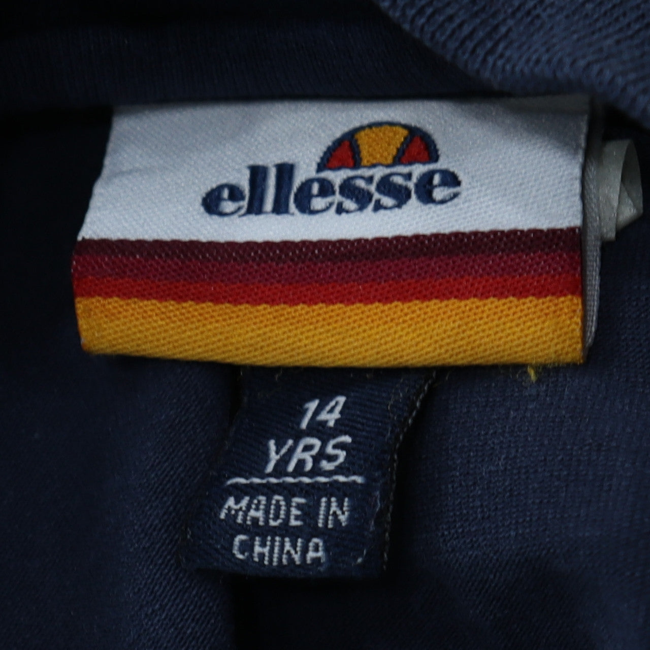 Ellesse Boys Blue 14 Years Logo Graphic Cotton Short Sleeve T-Shirt