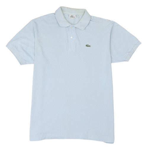 Lacoste Men's Light Blue Cotton Short Sleeve Polo Shirt Size L