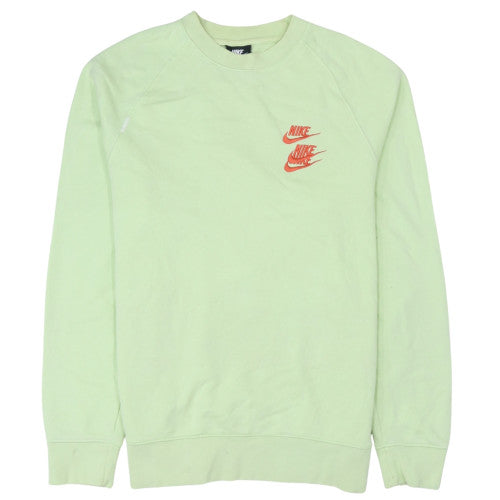 Nike Men's Green City Graphic Logo Pullover Sweatshirt Size M