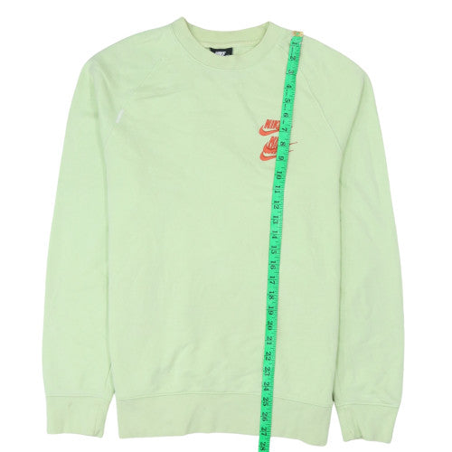 Nike Men's Green City Graphic Logo Pullover Sweatshirt Size M