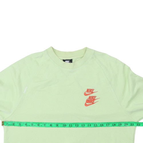 Nike Men's Green City Graphic Logo Pullover Sweatshirt Size M