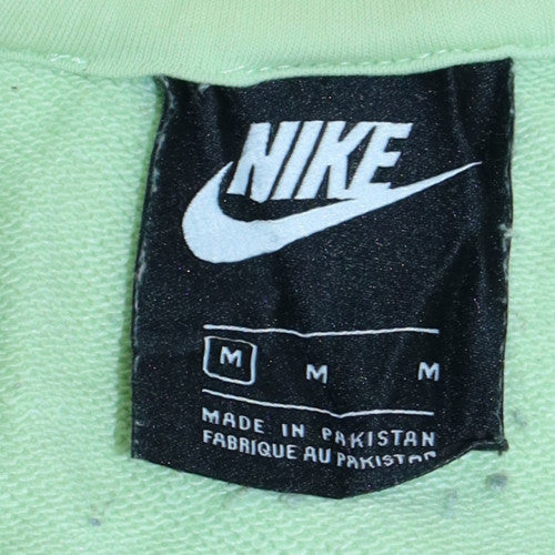 Nike Men's Green City Graphic Logo Pullover Sweatshirt Size M