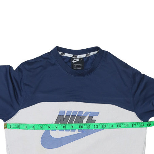 Nike Men's Blue Crew Neck Pullover Graphic Sweatshirt XS