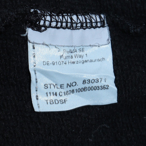 Puma Womens Black Size 14 Pullover Hoodie Sweatshirt