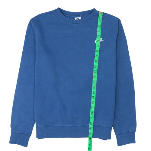 Nike Men's Blue Crew Neck Pullover Sweatshirt Size S