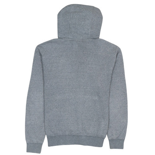 Nike Women's Grey Small Pullover Hoodie Sweatshirt with Logo