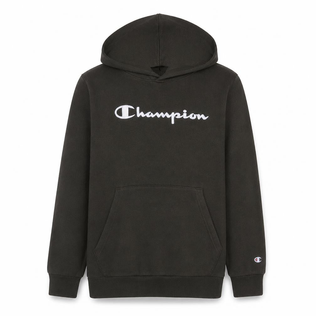 Champion Boys Black XL Hoodie 13-14 Years Pullover Fleece Sweatshirt