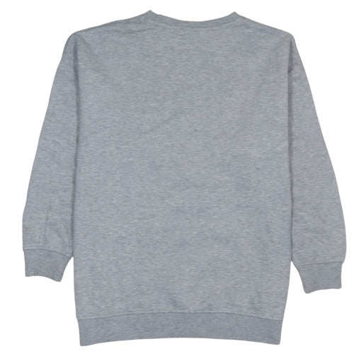 Disney Women Grey Mickey Mouse 'Good Vibes Only' Sweatshirt Size S