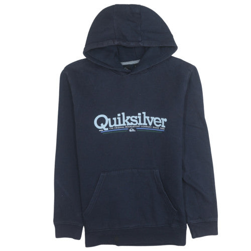 Quiksilver Women's Navy Blue Pullover Hoodie Size 14 Cotton Blend