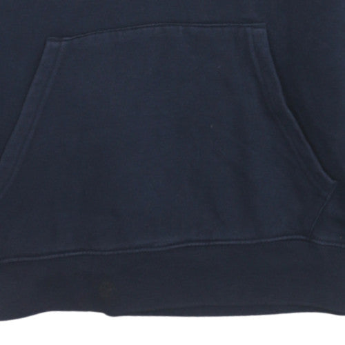 Quiksilver Women's Navy Blue Pullover Hoodie Size 14 Cotton Blend