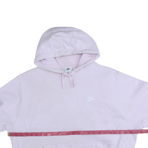 Nike Women's Pink Pullover Hoodie XL Relaxed Fit Casual Sweatshirt