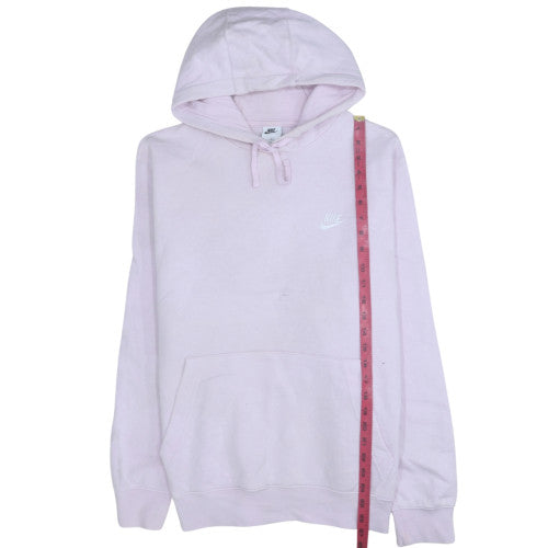Nike Women's Pink Pullover Hoodie XL Relaxed Fit Casual Sweatshirt