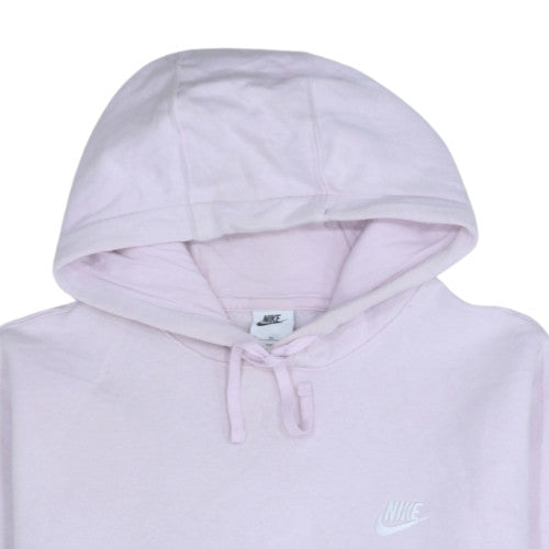 Nike Women's Pink Pullover Hoodie XL Relaxed Fit Casual Sweatshirt
