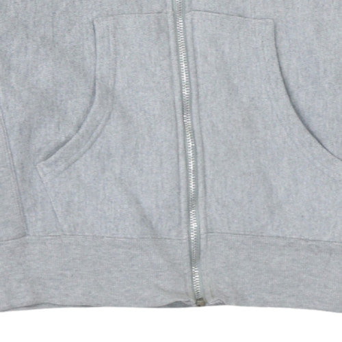 Champion Womens Grey Small Reverse Weave Full Zip Hoodie