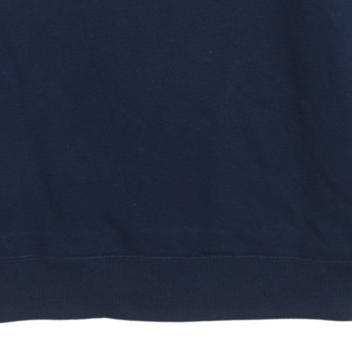 Fila Womens Navy Blue Pullover Sweatshirt Size 16 Crew Neck Classic Fit