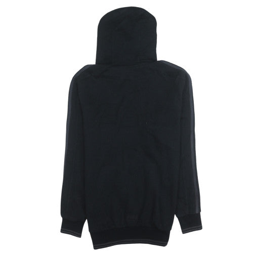 Lonsdale Men’s Black Pullover Hoodie S Fleece Sports Graphic