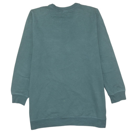 Nike Mens Green Dri-FIT Crew Neck Long Sleeve Pullover Sweatshirt L
