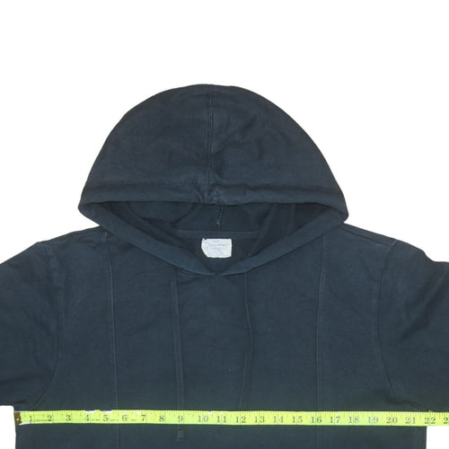 Calvin Klein Men's Black Pullover Hoodie M Long Sleeve Logo Cotton