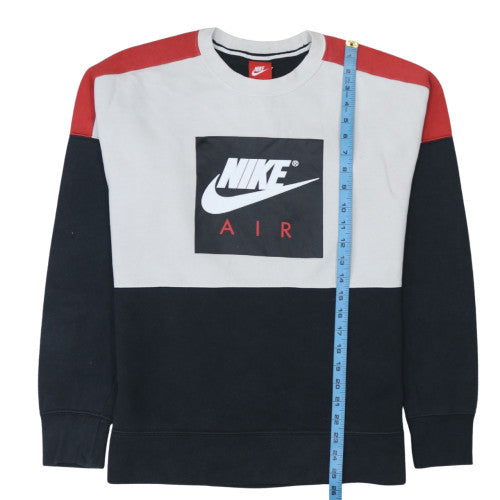 Nike Air Mens Multicoloured Small Fleece Pullover Sweatshirt