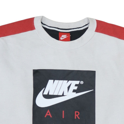 Nike Air Mens Multicoloured Small Fleece Pullover Sweatshirt