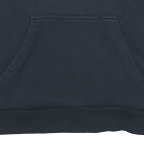 Adidas Men's Black Pullover Hoodie Trefoil Logo Size S