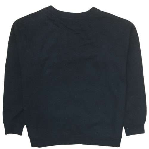 Disney Next Black Christmas Sweatshirt Women’s L Mickey Crew Neck