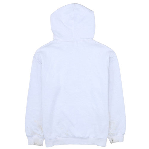 H&M Disney Women White Hoodie Size S Pullover Cotton Blend Mickey Design