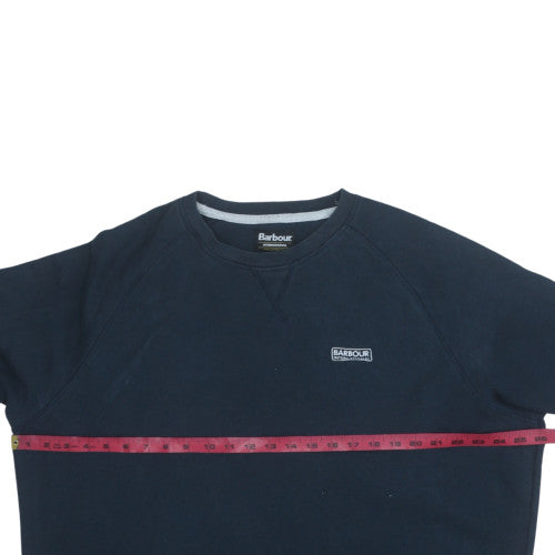 Barbour International Men's Blue 2XL Pullover Sweatshirt
