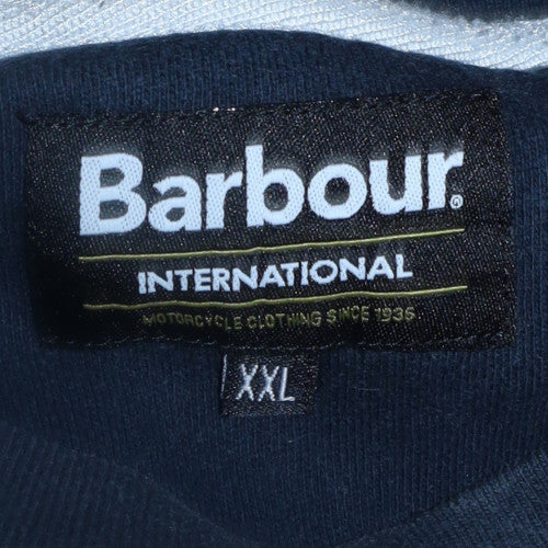 Barbour International Men's Blue 2XL Pullover Sweatshirt