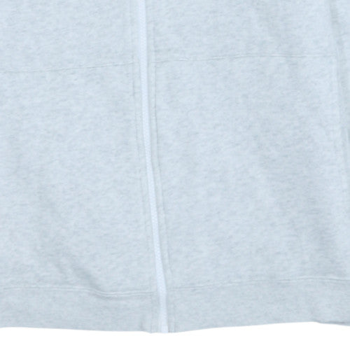 Nike Men's Grey Full Zip Fleece Sweatshirt Size M