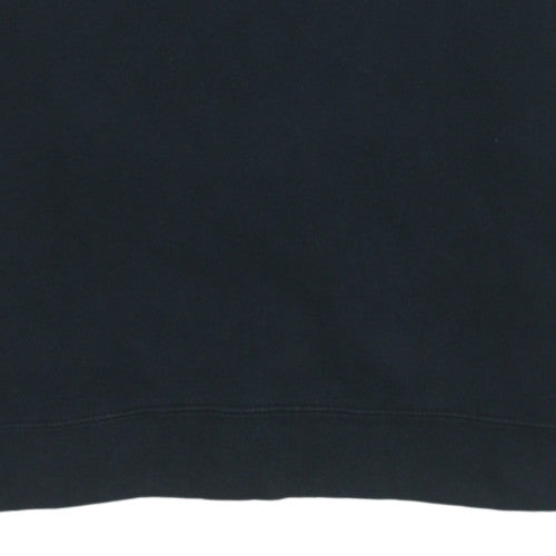 Nike Men Black Crew Neck Pullover Sweatshirt Size M Fleece