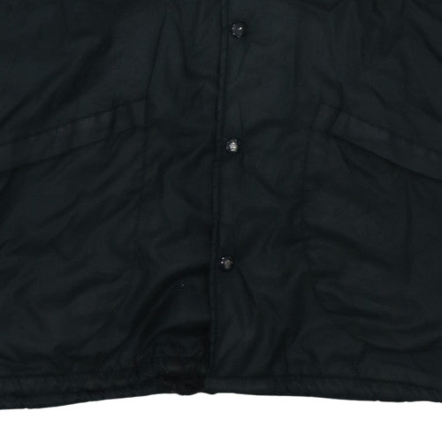 Dunbrooke Mens Black XL Sports Coach Jacket with Logo