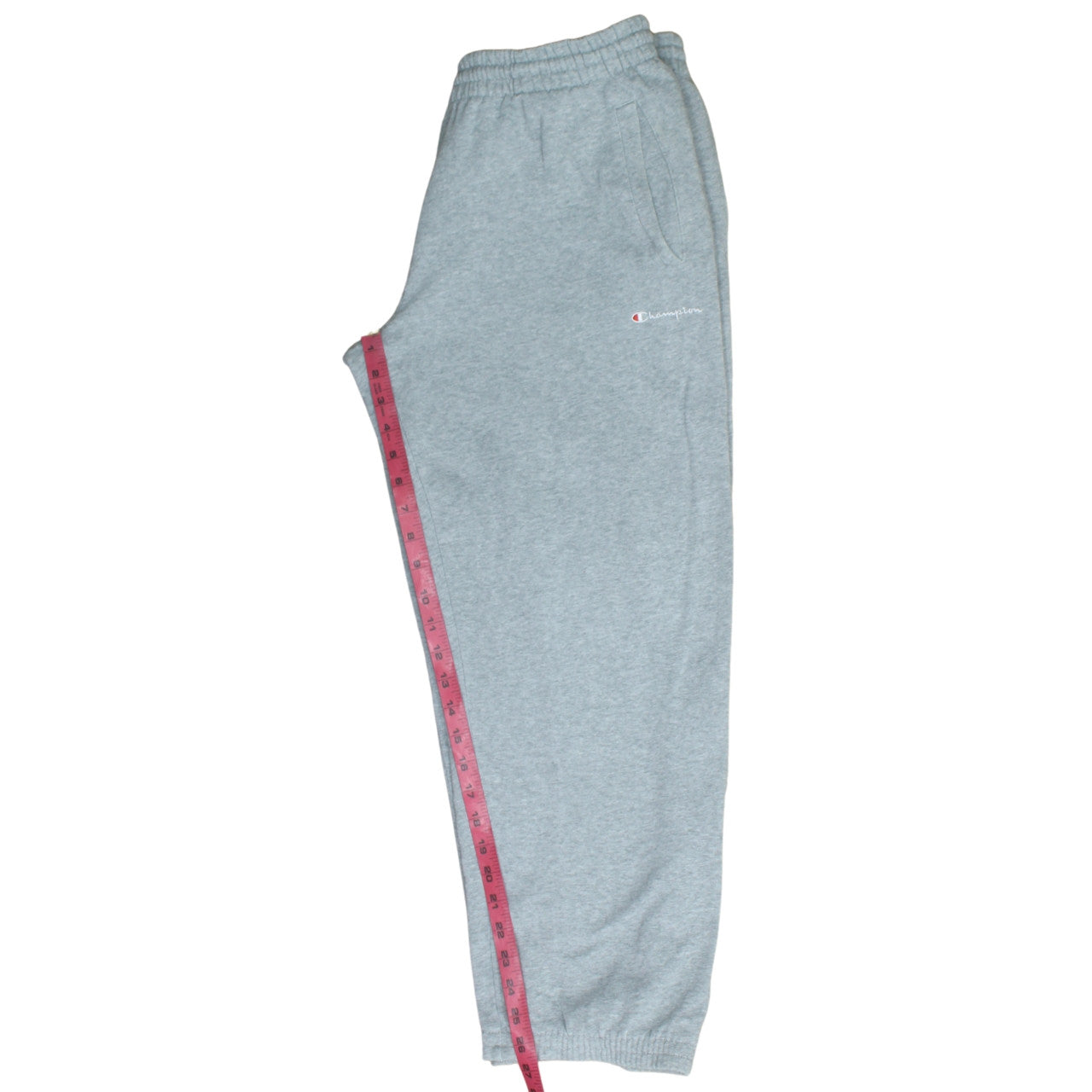 Champion Mens Grey L Sweatpants Joggers Elastic Waist Athletic Trousers