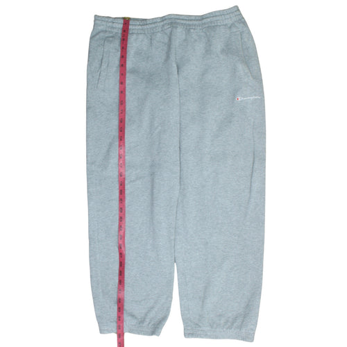 Champion Mens Grey L Sweatpants Joggers Elastic Waist Athletic Trousers
