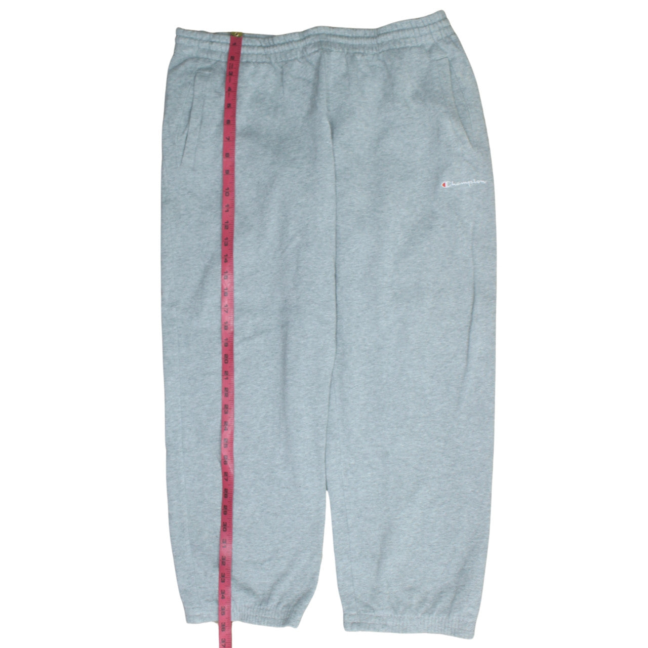 Champion Mens Grey L Sweatpants Joggers Elastic Waist Athletic Trousers