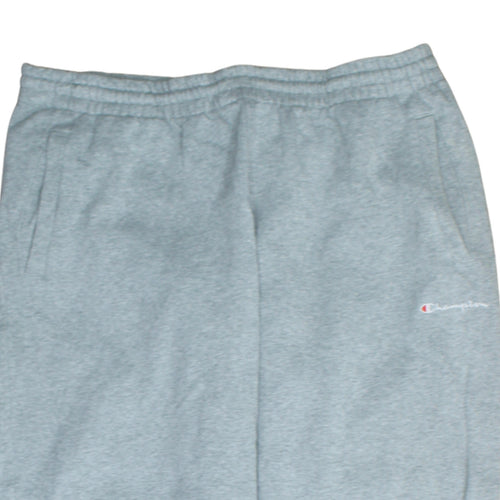 Champion Mens Grey L Sweatpants Joggers Elastic Waist Athletic Trousers