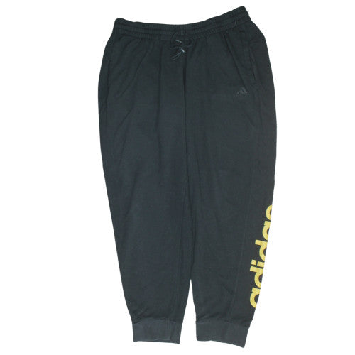 Adidas Womens Black Jogger Sweatpants Size L Elastic Waist Pockets