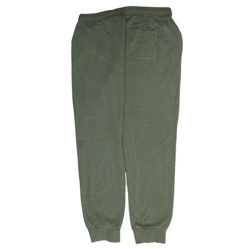 U.S. Polo Assn. Men Green Jogger Fleece Trousers XL Regular Fit