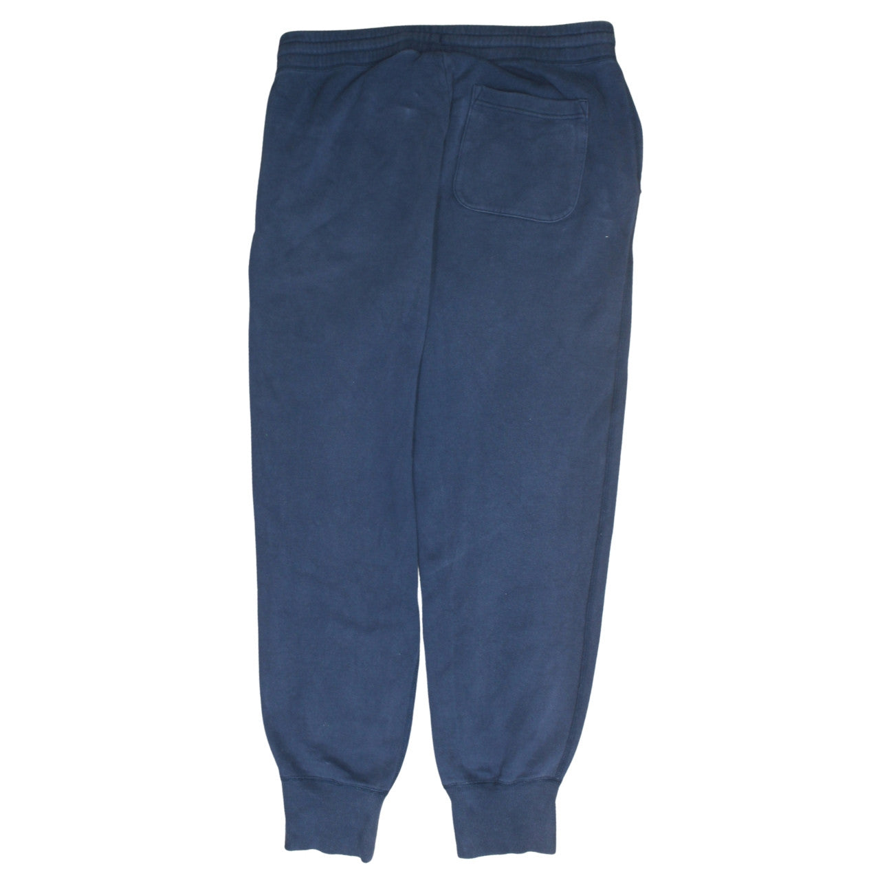 Converse Men Blue Jogger Sweatpants L Elastic Drawstring Waist Fleece