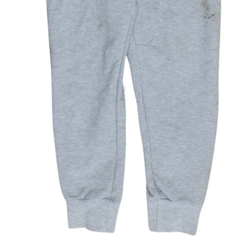 Nike Men's Grey Small Jogger Sweatpants with Elastic Waist and Pockets