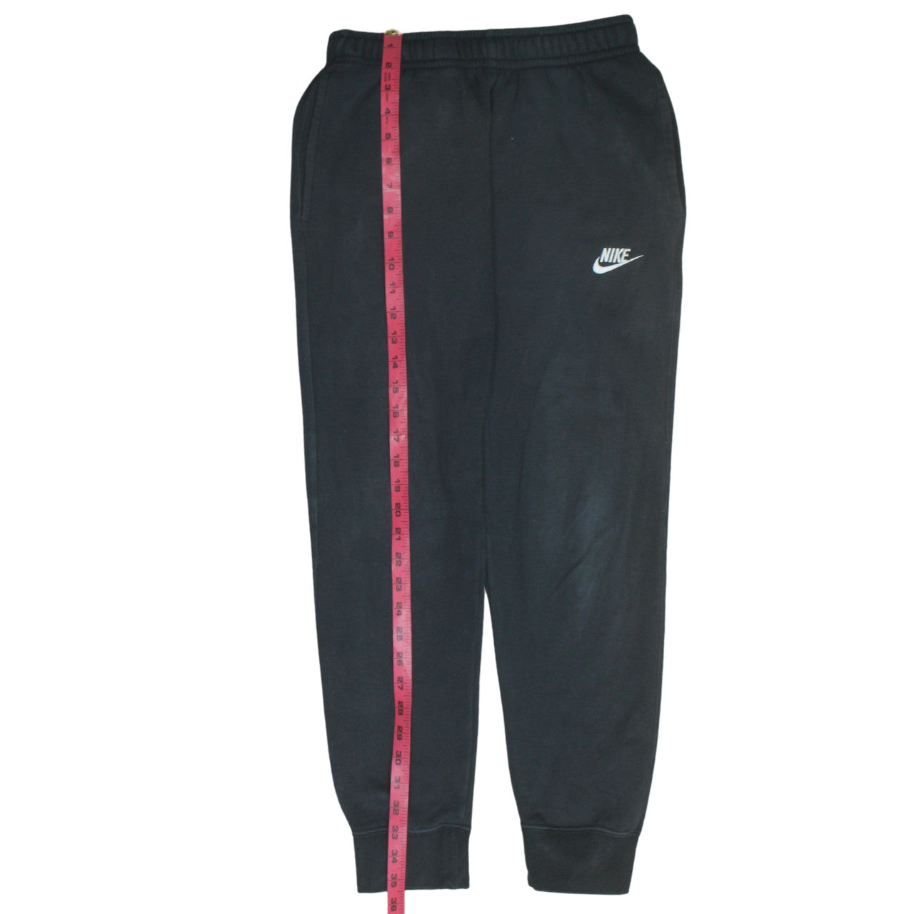 Nike Men's Black XS Jogger Trousers Fleece Regular Fit