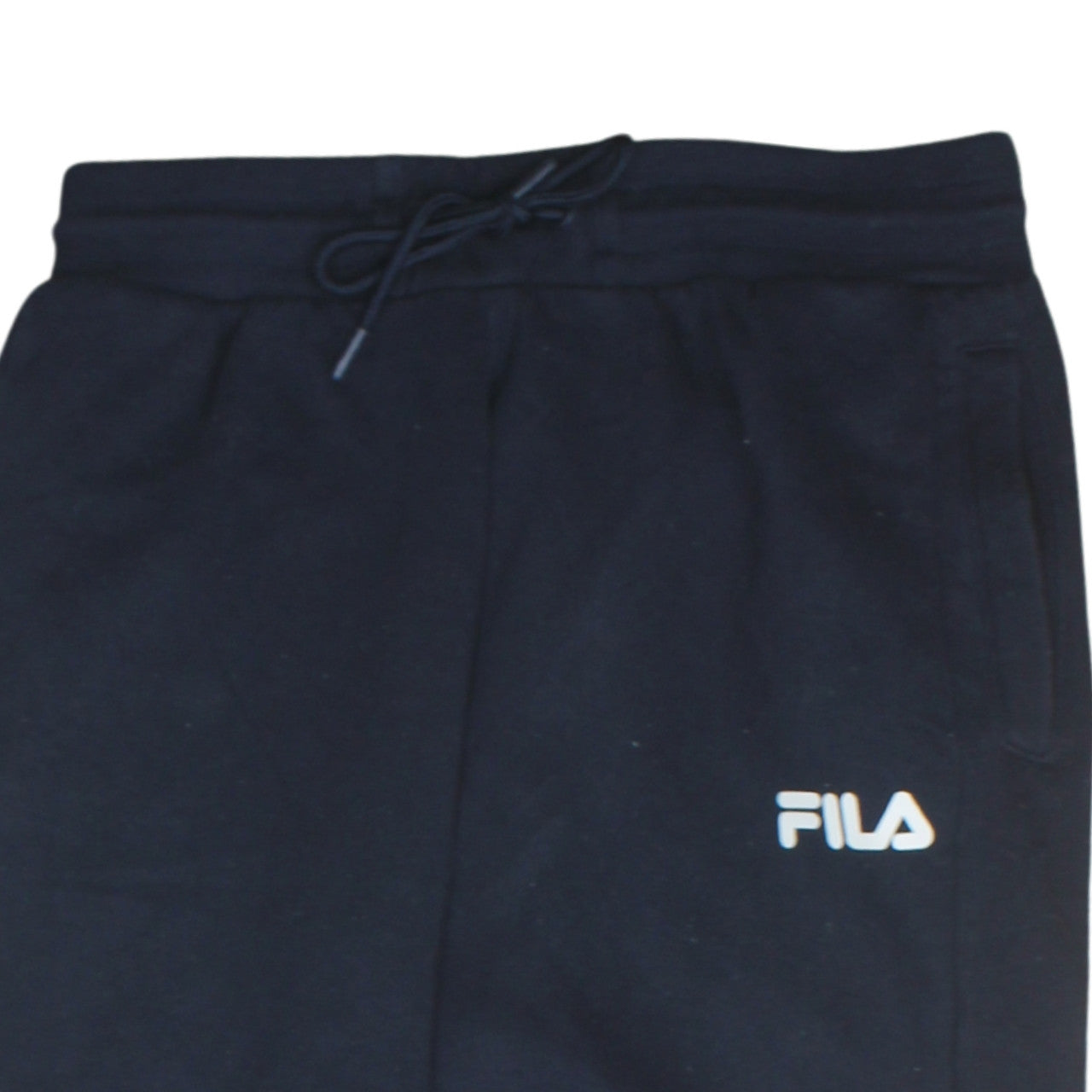 FILA Men's Black Jogger Sweatpants Small - Logo Side Stripe