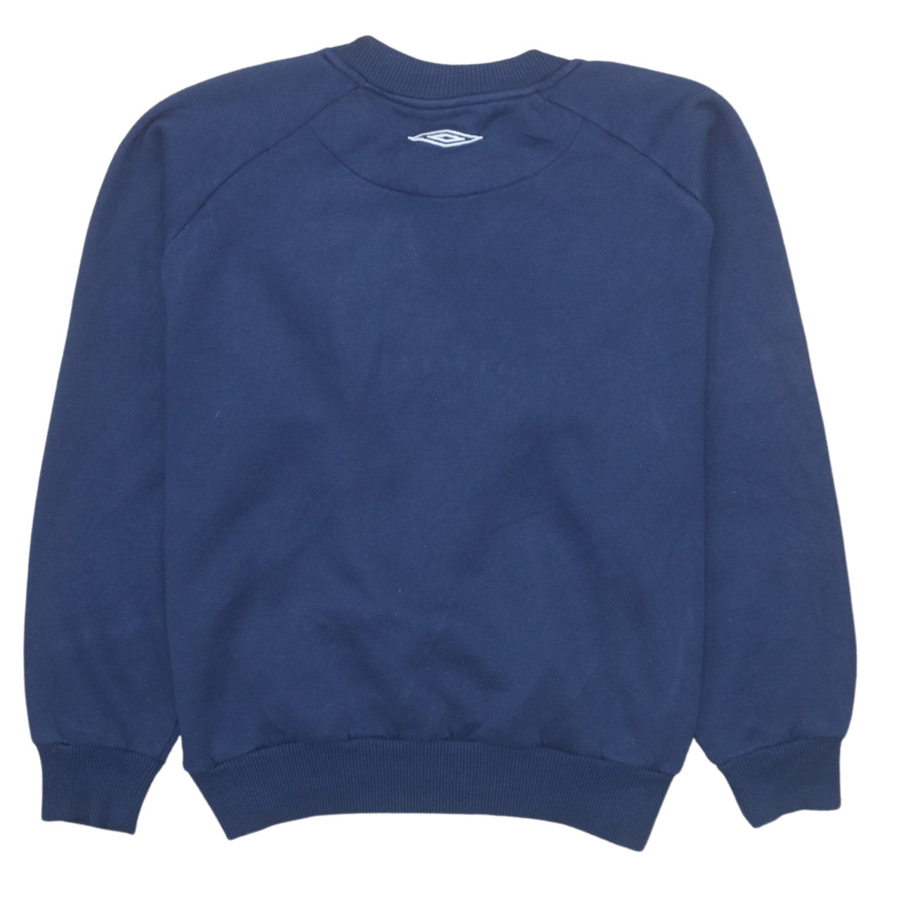 Umbro Mens Blue Crew Neck Logo Sweatshirt L Regular Fit