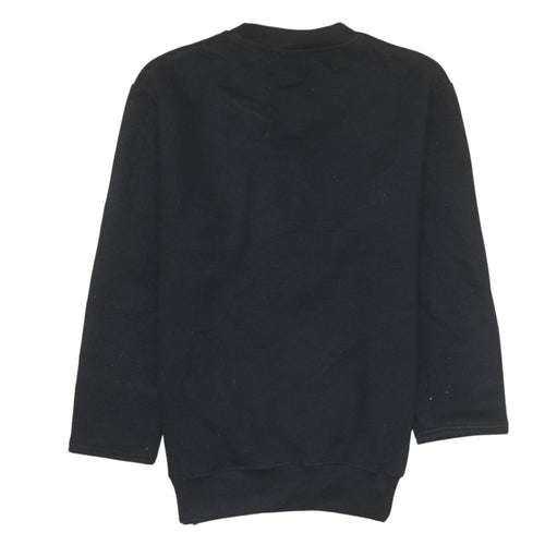 Nike Men's Black Pullover Sweatshirt Size M Crew Neck Logo Sportswear